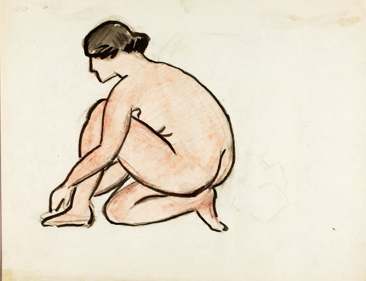 Weibliche Figur von Carl Newman