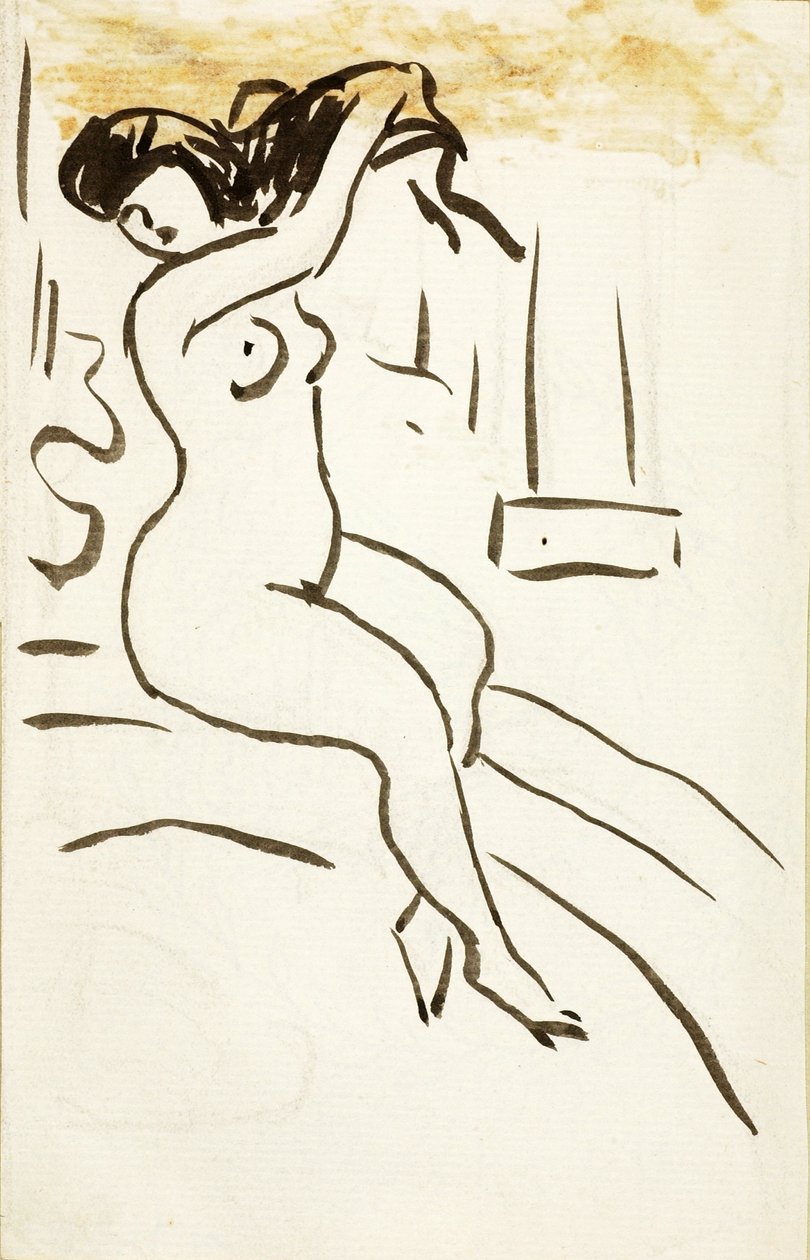 Weiblicher Akt von Carl Newman