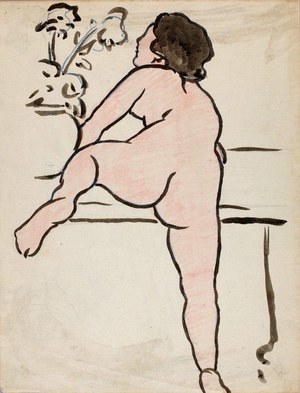 Weiblicher Akt von Carl Newman