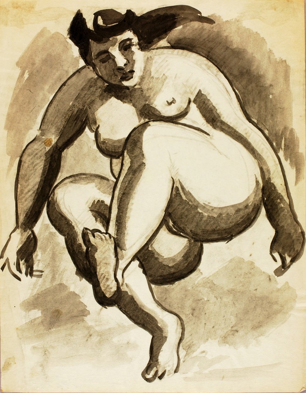 Weiblicher Akt von Carl Newman