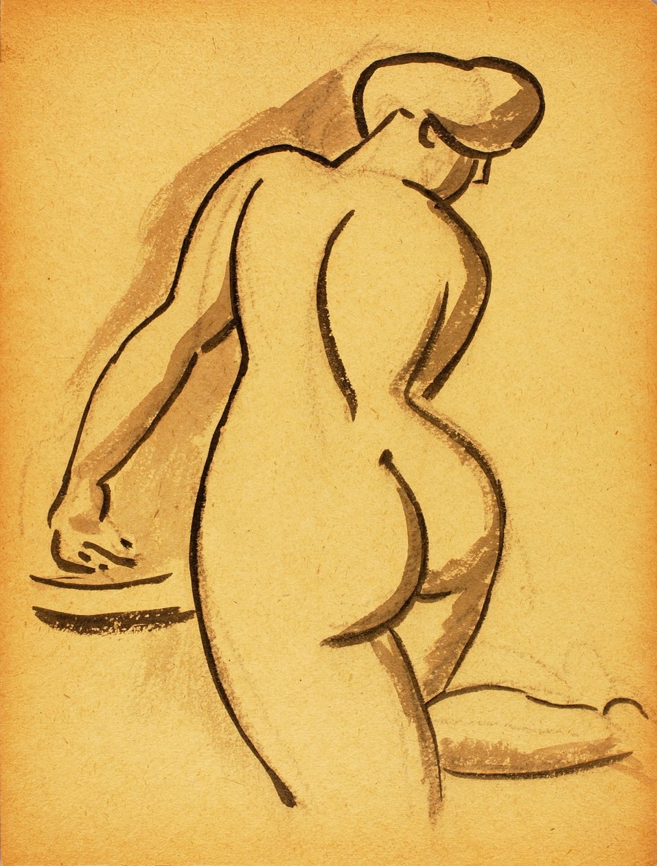 Weiblicher Akt von Carl Newman