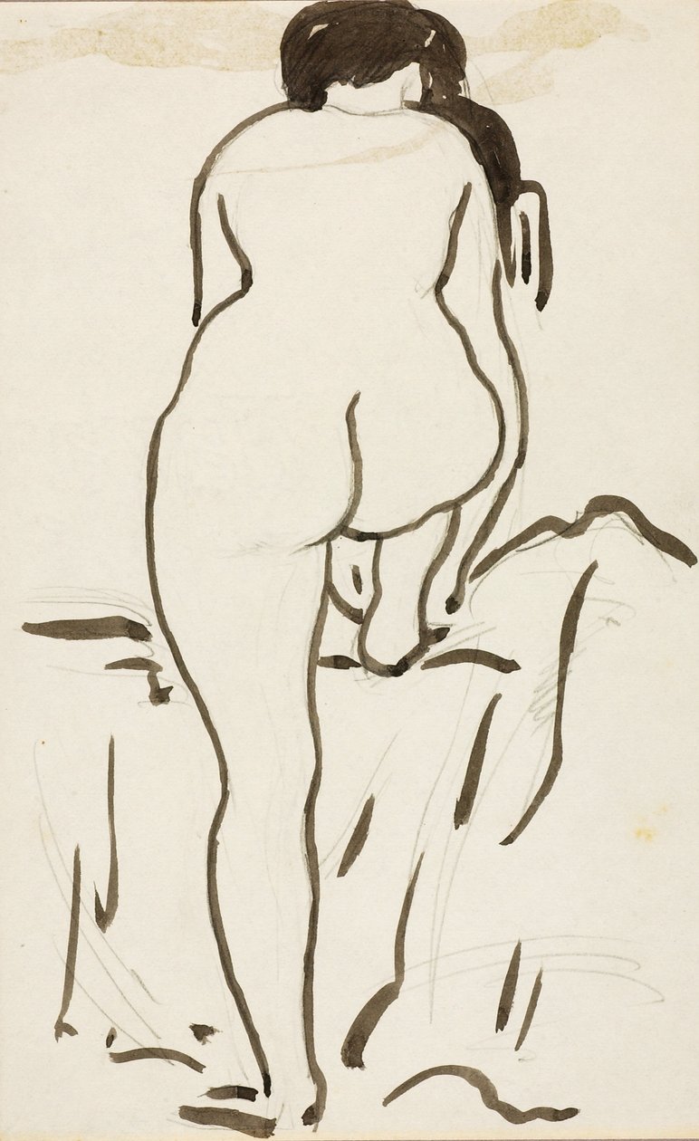 Weiblicher Akt von Carl Newman