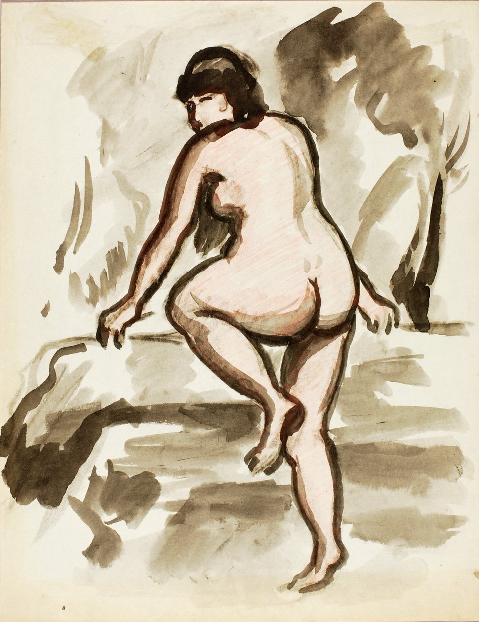 Weiblicher Akt von Carl Newman