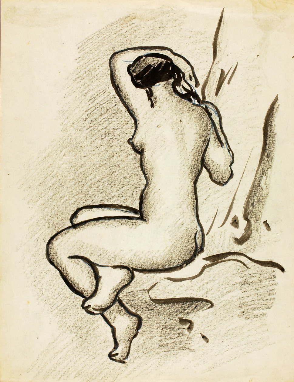 Weiblicher Akt von Carl Newman