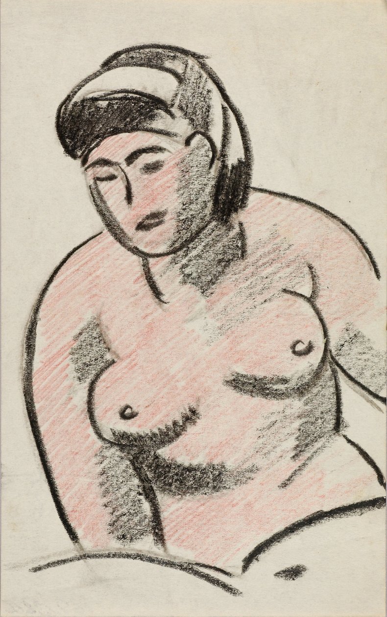Weiblicher Akt-Torso von Carl Newman