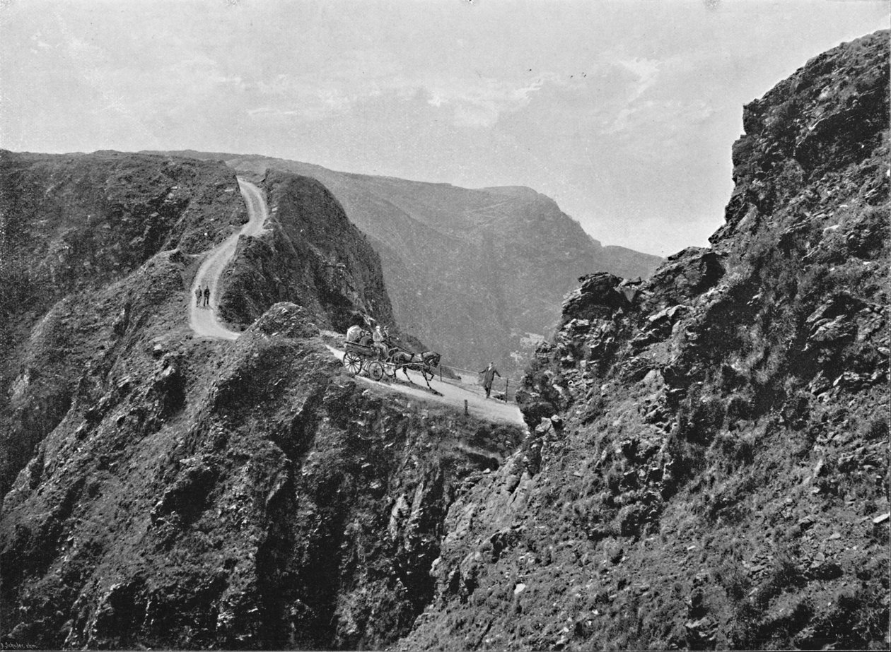 Die Coupee, Sark, ca. 1896 von Carl Norman