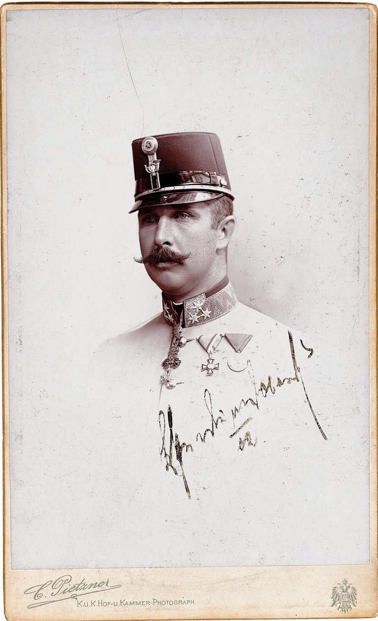 Erzherzog Franz Ferdinand von Österreich, 1902 von Carl Pietzner