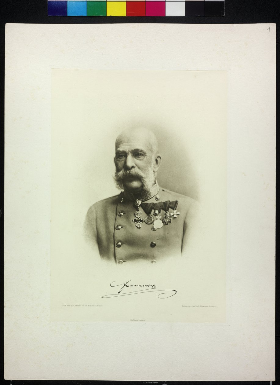 Kaiser von Österreich Franz Joseph I. von Carl Pietzner