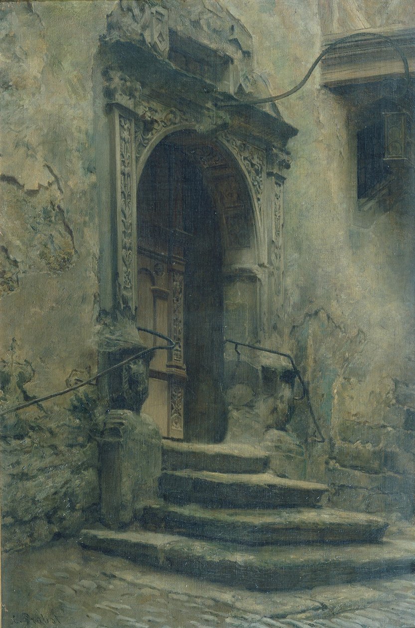 Rathaus in Rothenburg von Carl Probst