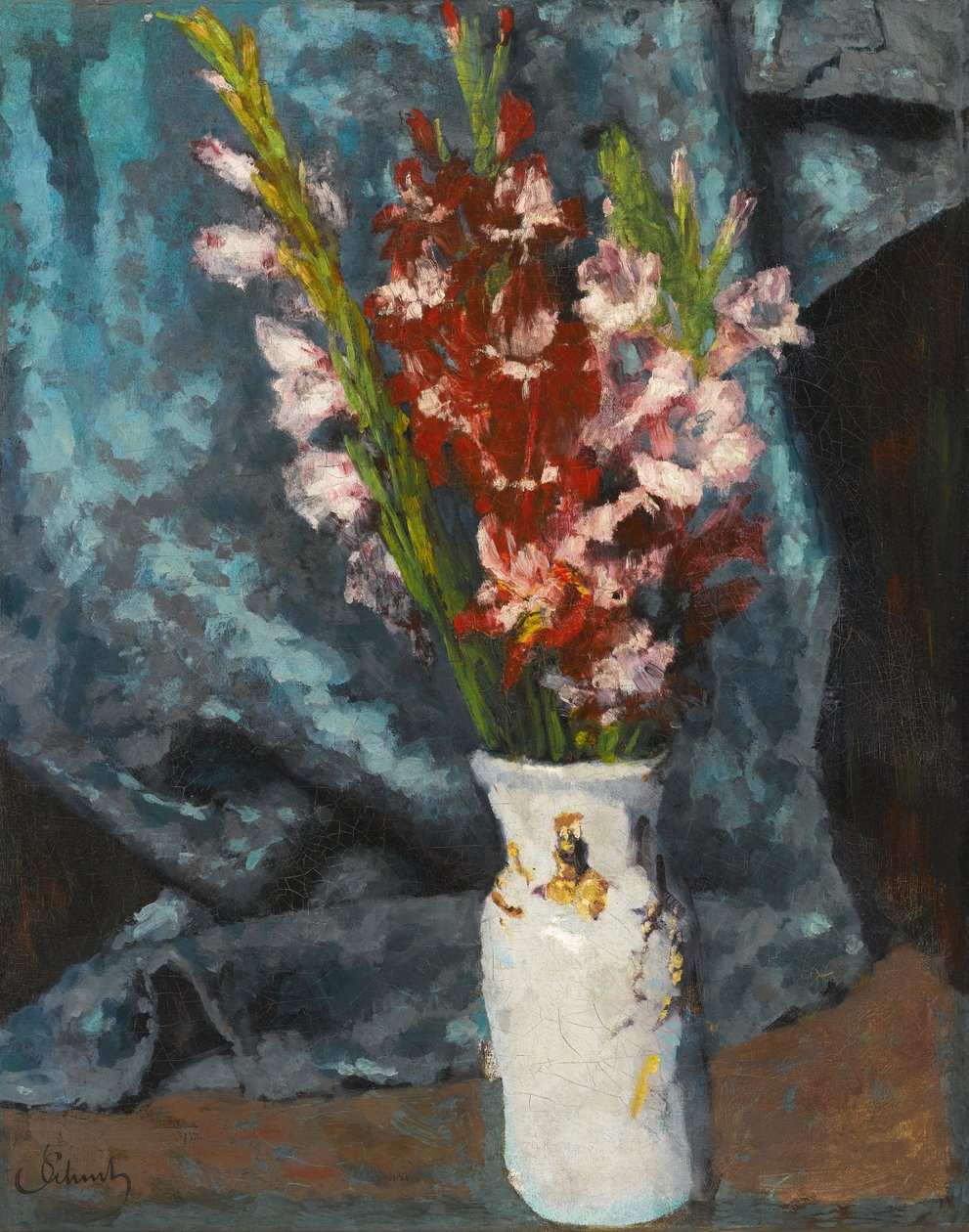 Gladiolen von Carl Schuch