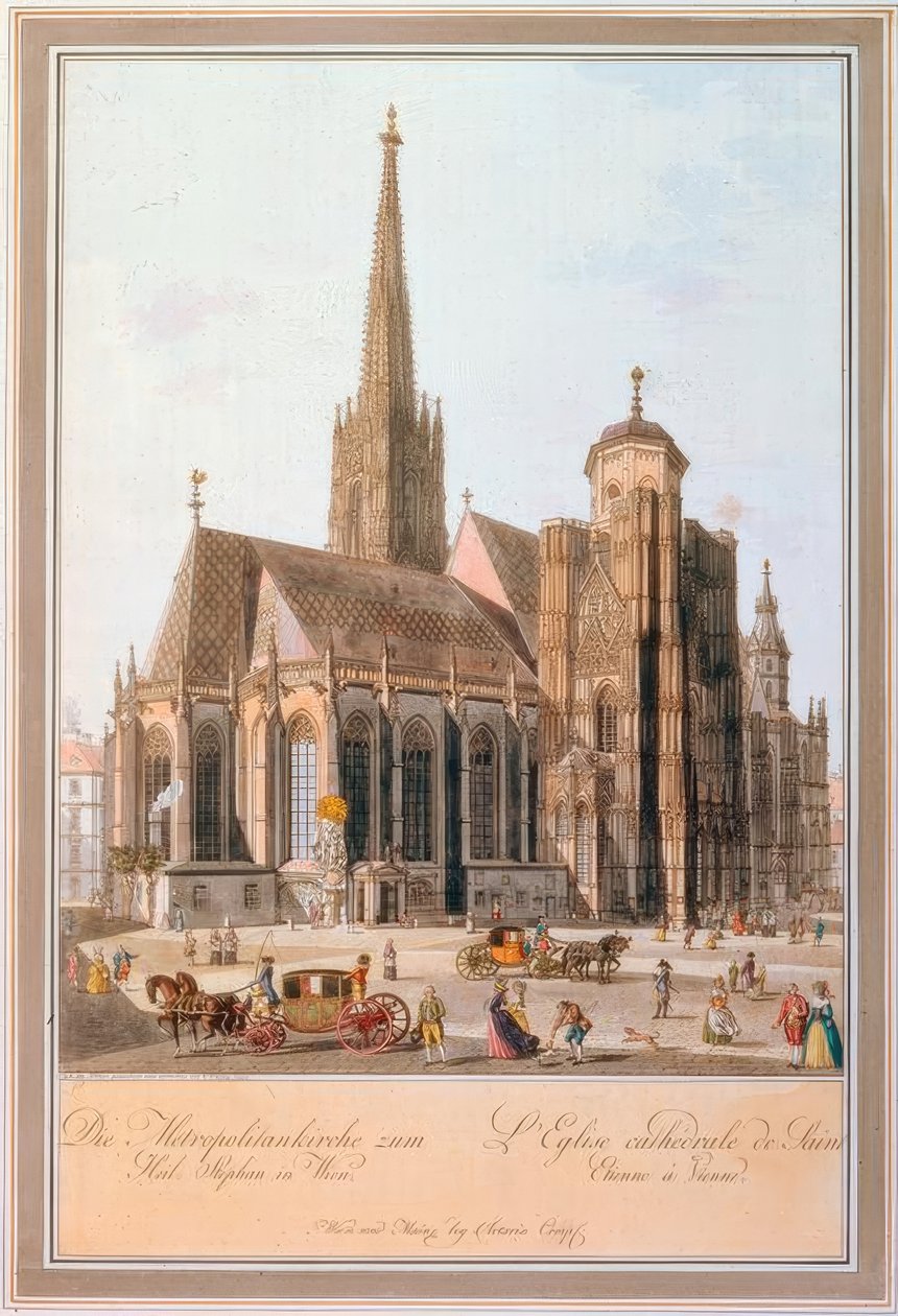 Die Metropolitankirche zum Heil. Stephan in Wien von Carl Schütz
