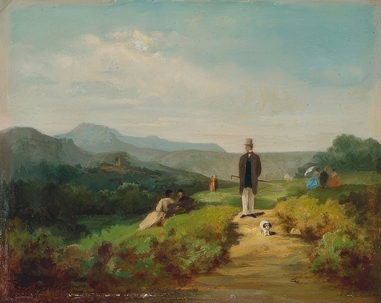Der Gutsherr (Der Hagestolz) von Carl Spitzweg