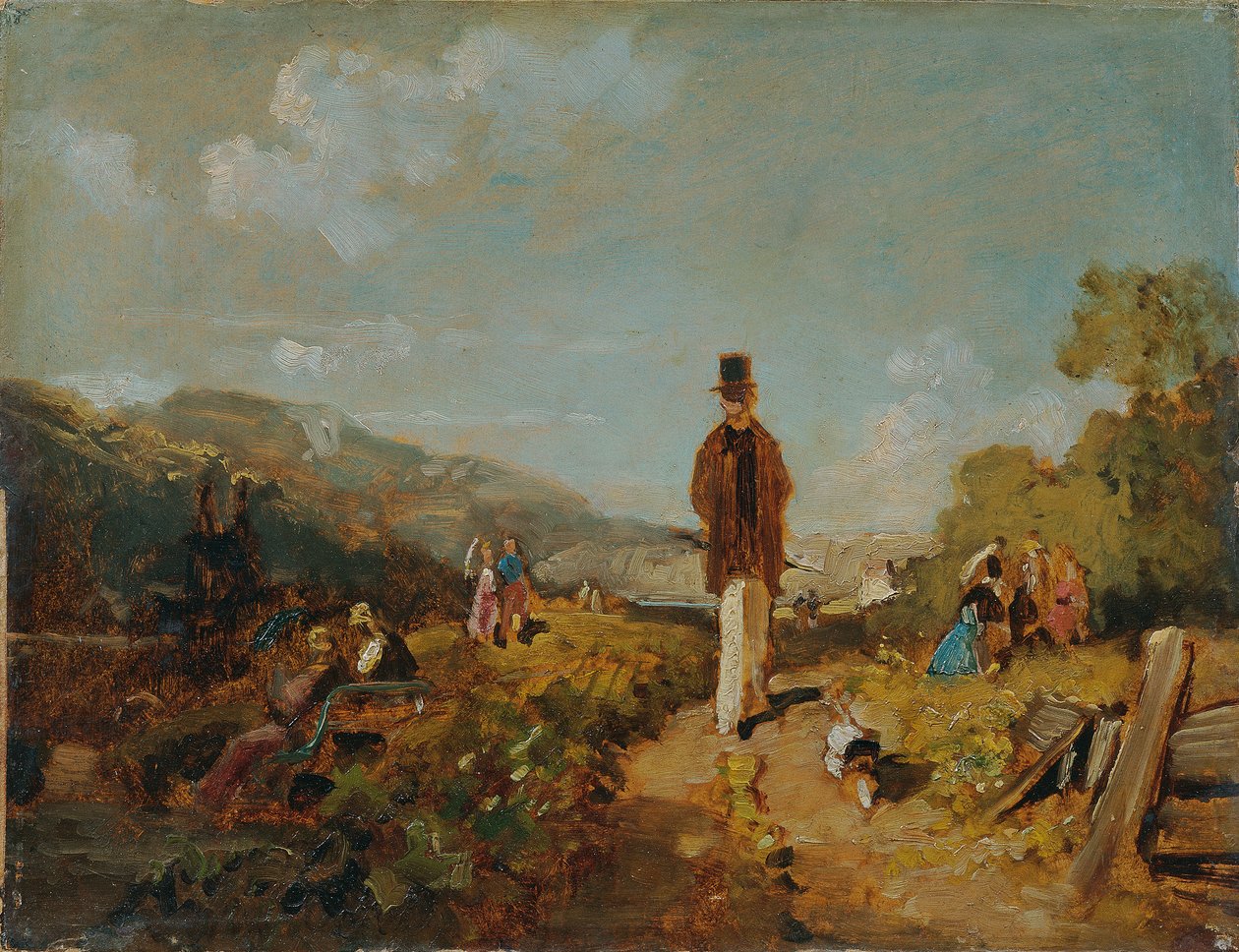 Der Hagestolz von Carl Spitzweg