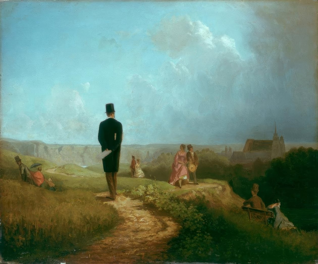 Der Hagestolz von Carl Spitzweg