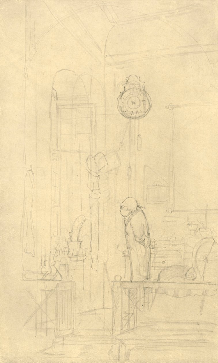 Der Kaktusfreund, Mitte-Ende des 19. Jahrhunderts, ca. 1924 von Carl Spitzweg