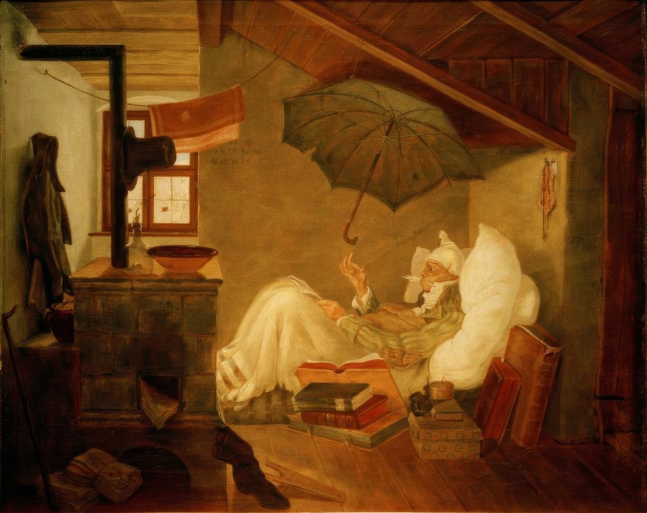 Der arme Poet von Carl Spitzweg