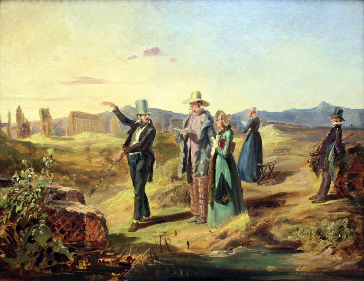 Engländer in der Campagna von Carl Spitzweg