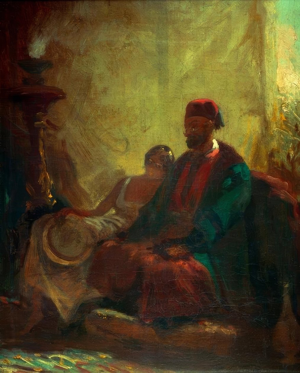 Im Harem von Carl Spitzweg