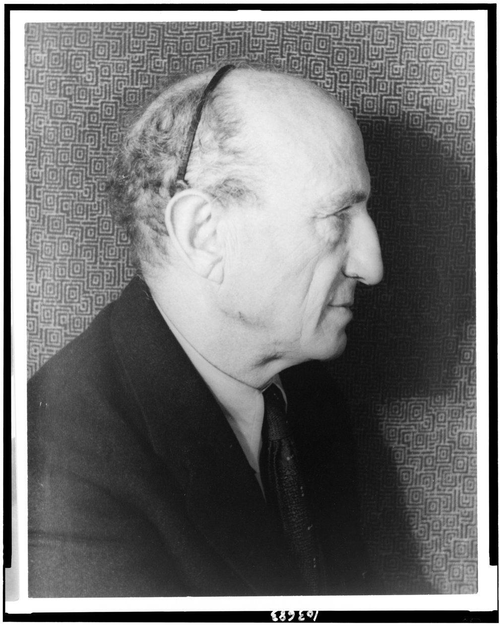 Porträt von Leo Stein (1872-1947) von Carl Van Vechten