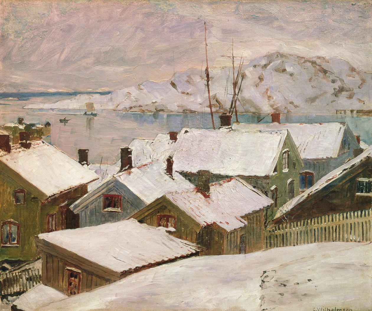 Fiskebackskil im Winter, 1899 von Carl Wilhelm Wilhelmson