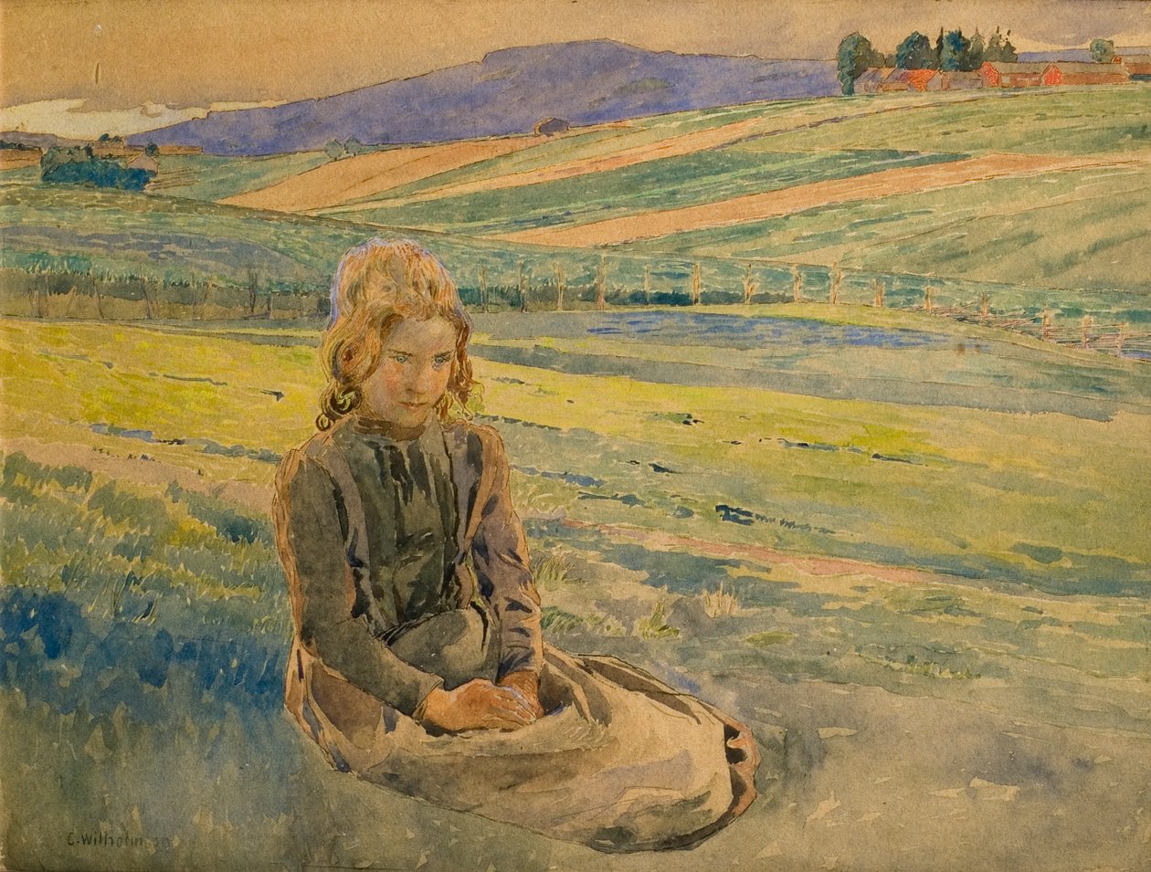 Sommerabend von Carl Wilhelm Wilhelmson
