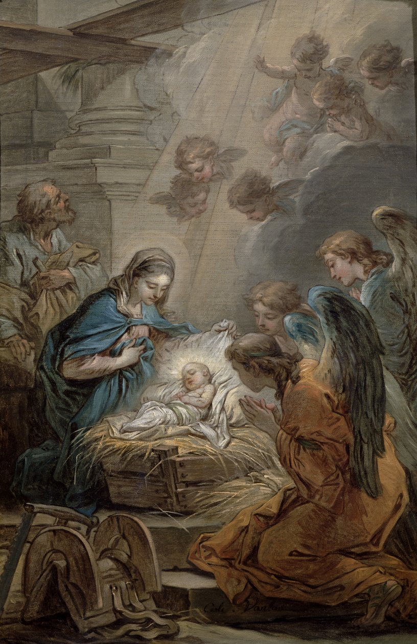 Geburt Christi von Carle van Loo