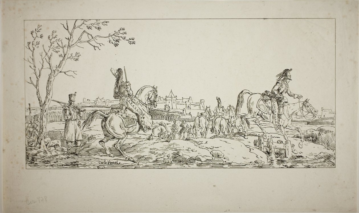 Die Belagerung von Carle Vernet
