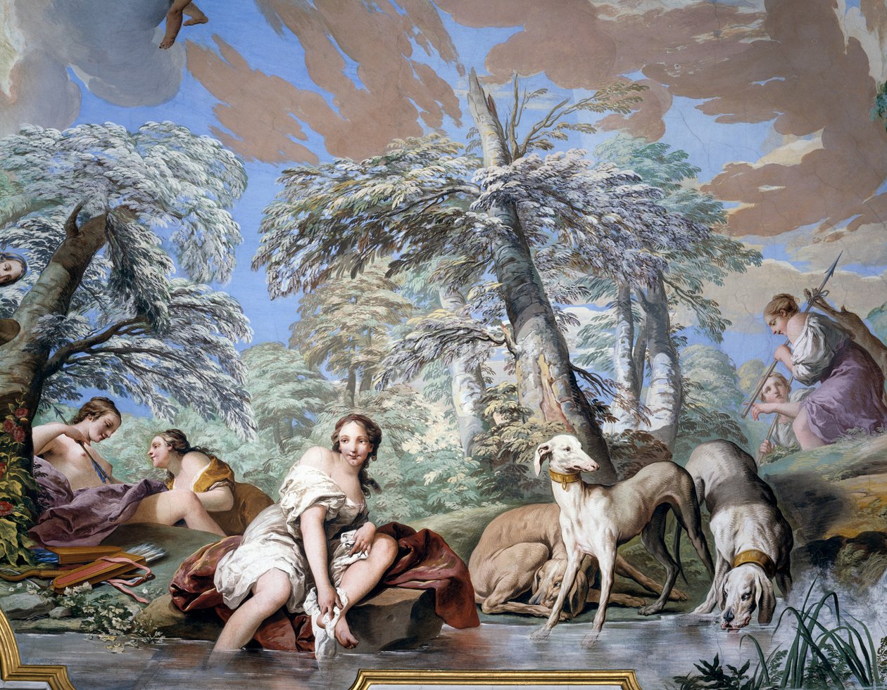 Ruhe der Diana von Carle van Loo