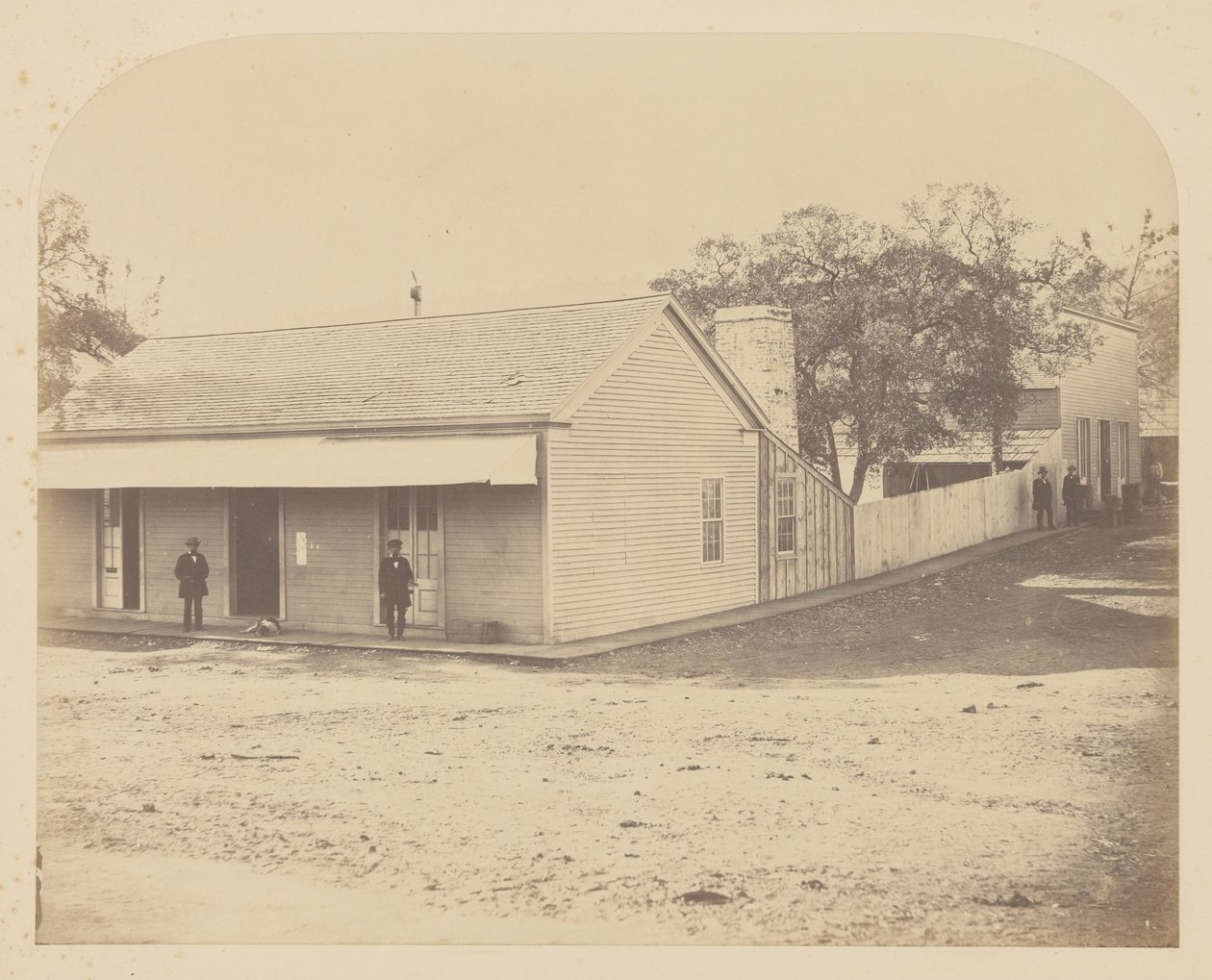 (Büro, Bear Valley) von Carleton E. Watkins