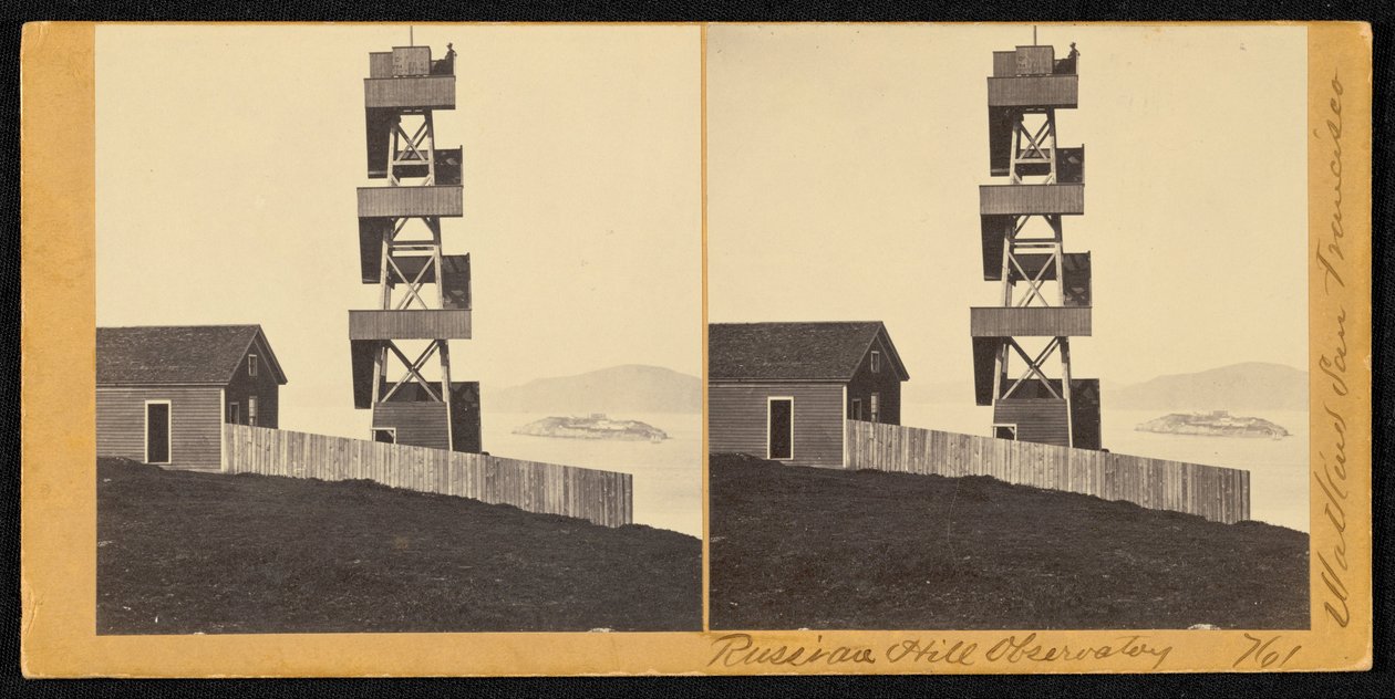 Russian Hill Observatory von Carleton E. Watkins
