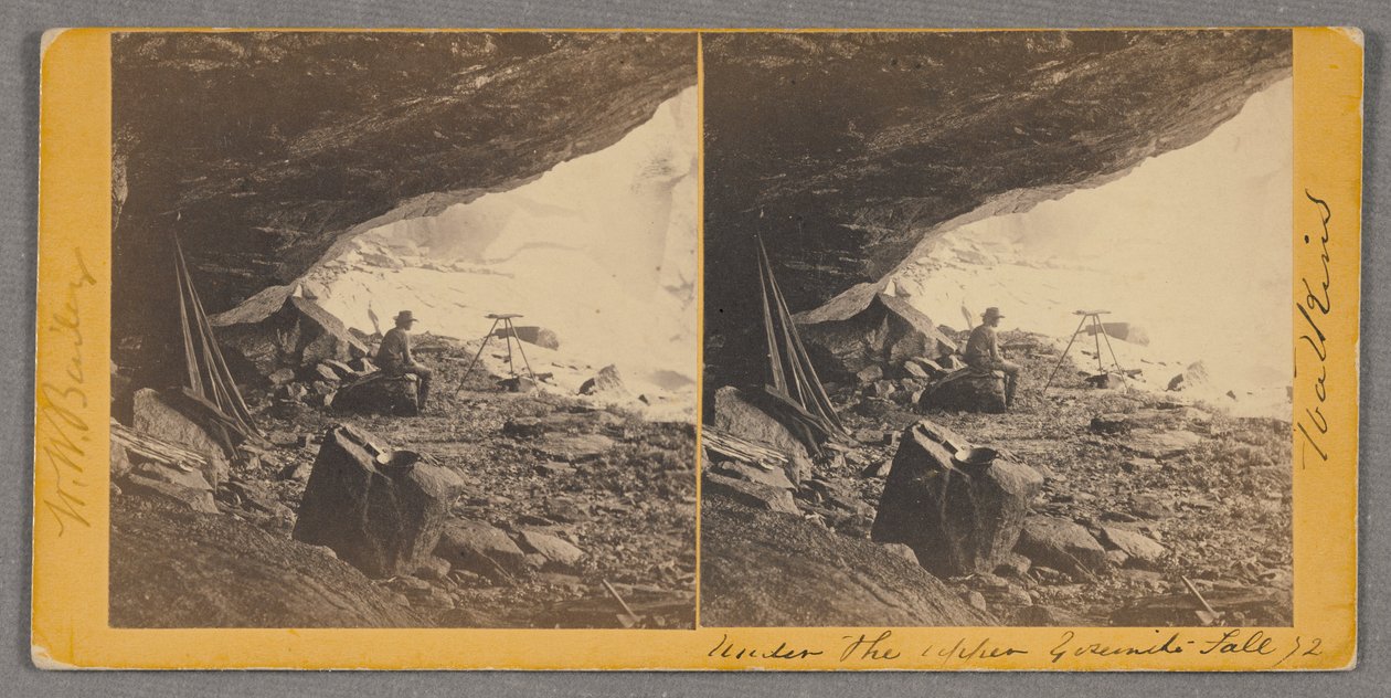 Unter dem Upper Yosemite Fall von Carleton E. Watkins