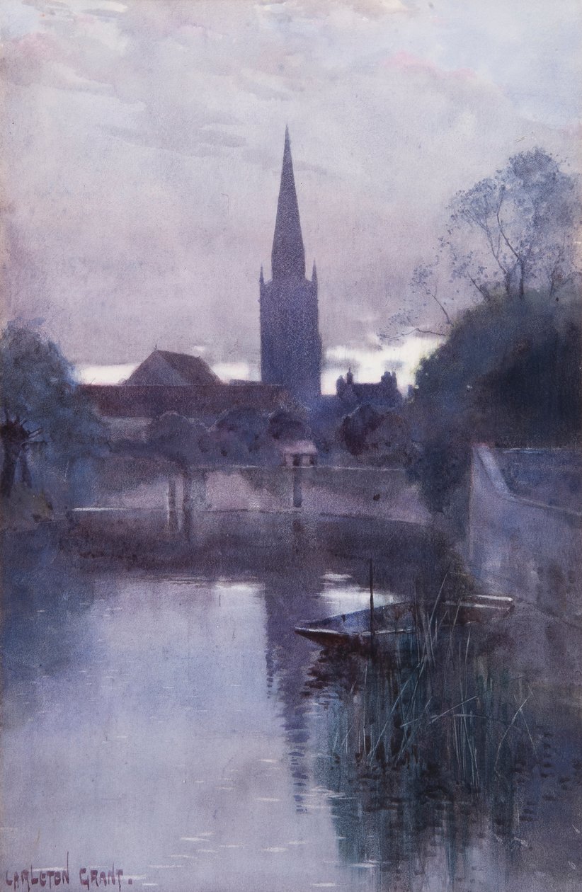 Salisbury bei Dämmerung von Carleton Grant