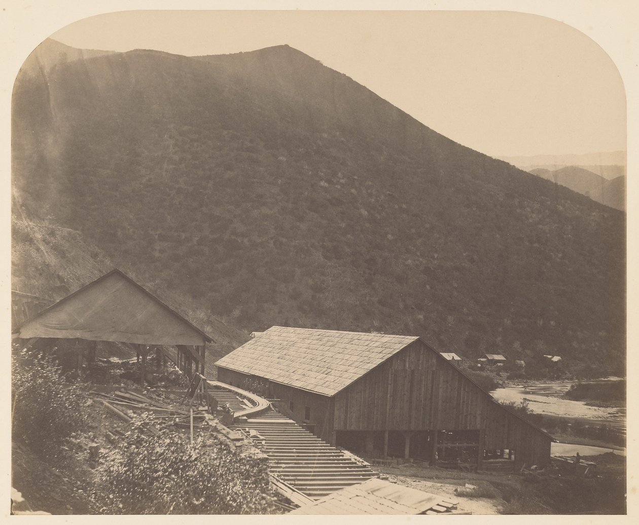 Benton Mills West von Carleton Watkins