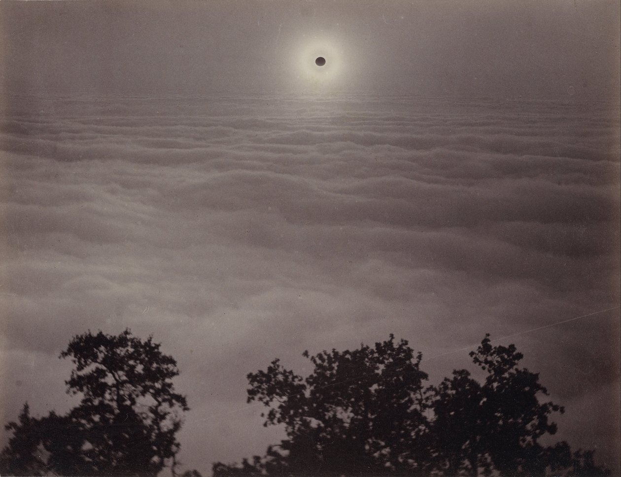 Sonnenfinsternis vom Mount Santa Lucia von Carleton Watkins