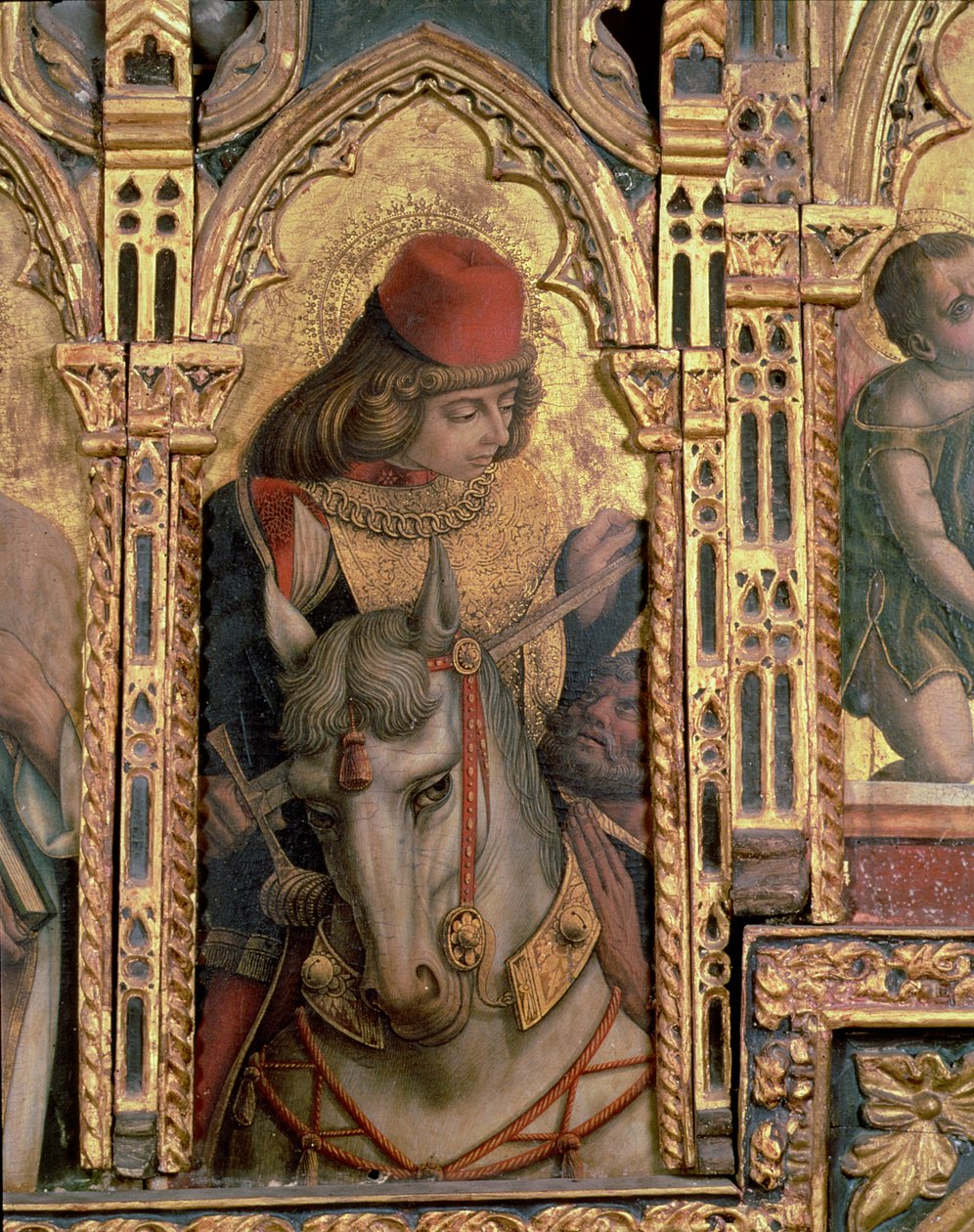 St. Martin (Detail) von Carlo Crivelli