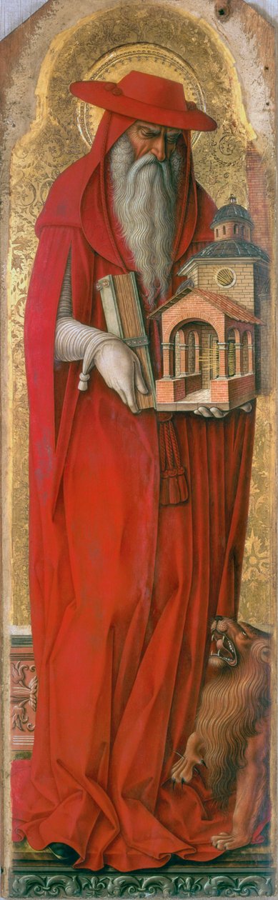 Heiliger Hieronymus, ca. 1476 von Carlo Crivelli