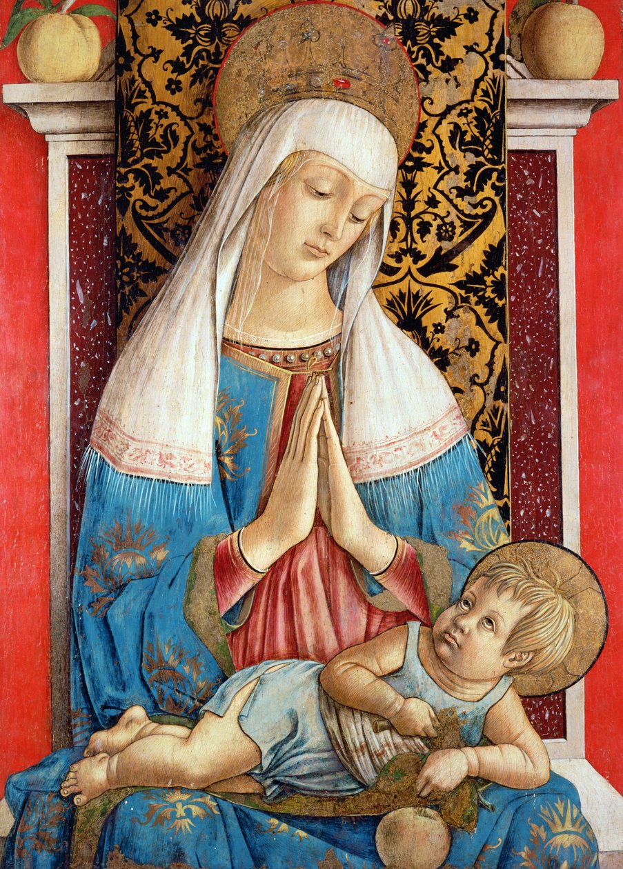 Die Madonna di Poggio Brette von Carlo Crivelli