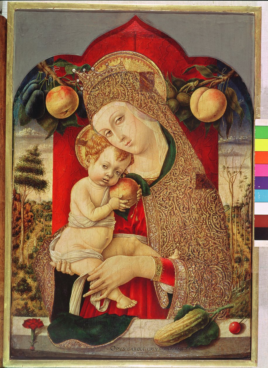 Jungfrau und Kind von Carlo Crivelli
