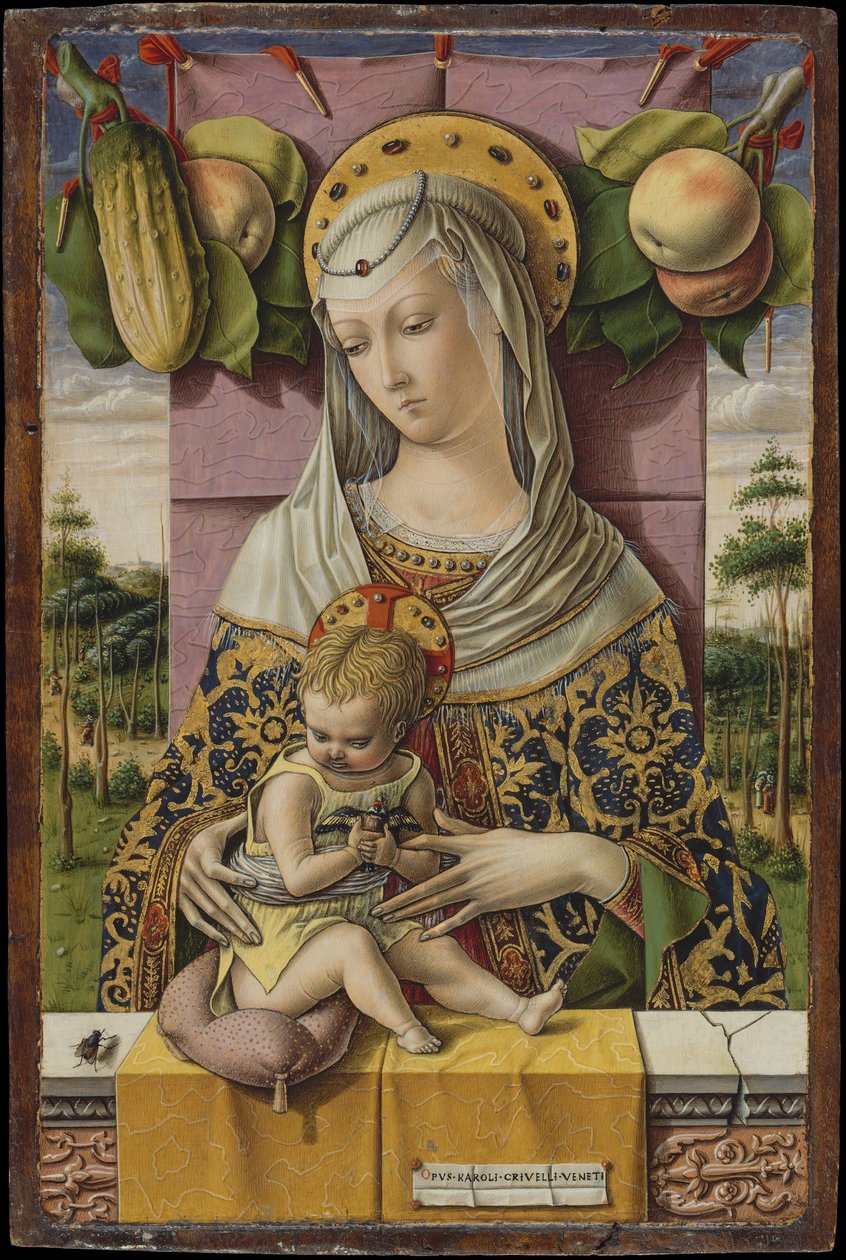 Madonna mit Kind, ca. 1480 von Carlo Crivelli