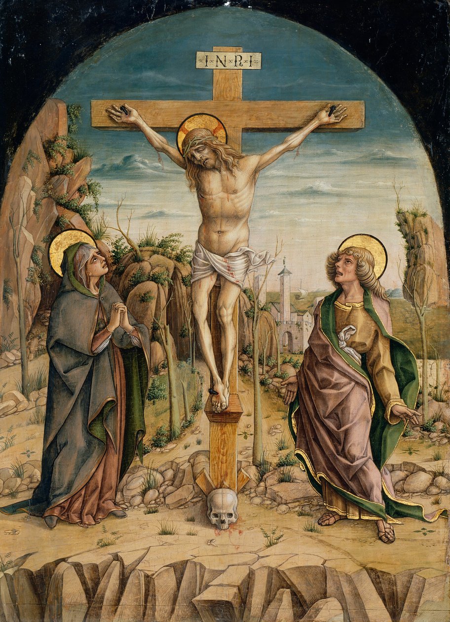 Die Kreuzigung von Carlo Crivelli