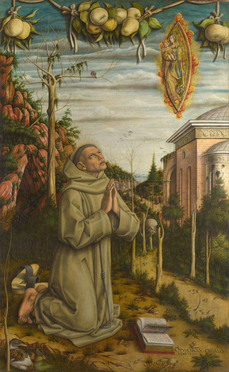 Die Vision des seligen Gabriele, 1489 von Carlo Crivelli