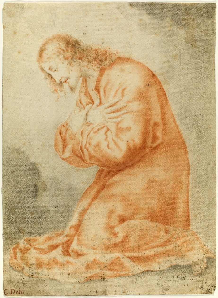 Christus kniend von Carlo Dolci