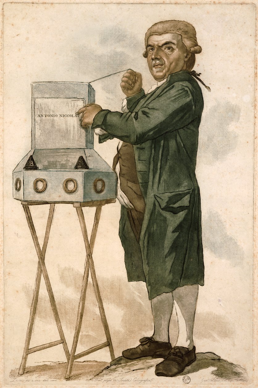 Antonio Niccolai, von Carlo Lasinio, Gravur von Carlo Lasinio