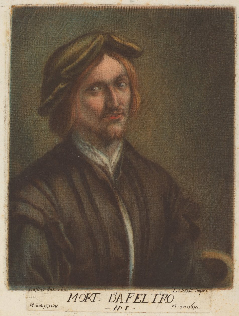 Morto da Feltre, 1789 von Carlo Lasinio