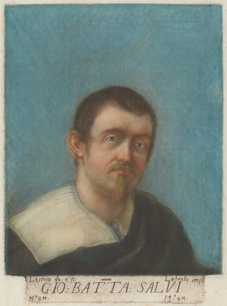 Giovanni Battista Salvi (Il Sassoferrato) von Carlo Lasinio, after Sassoferrato