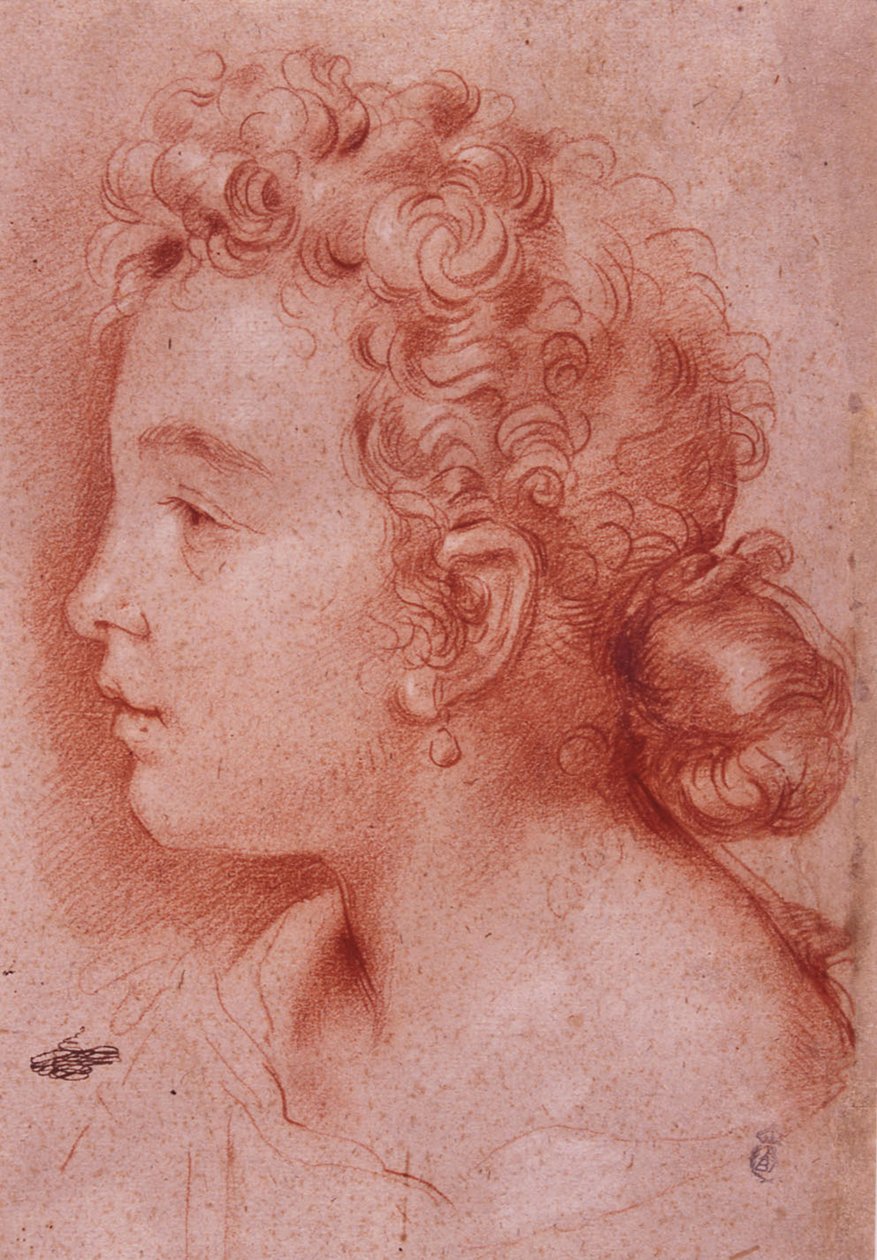 Porträt von Faustina Maratti von Carlo Maratta