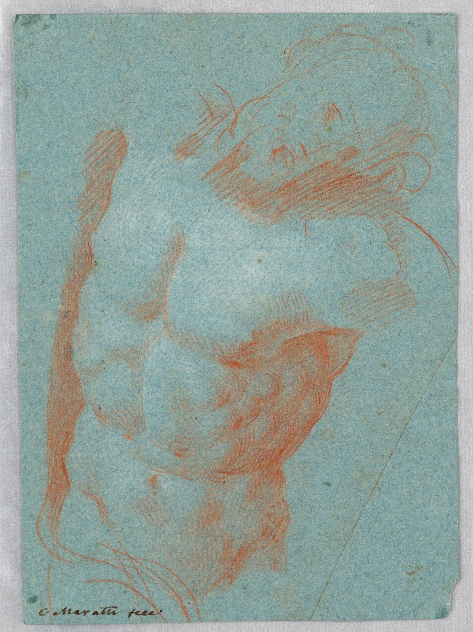 Ein Torso des toten Christus von Carlo Maratti