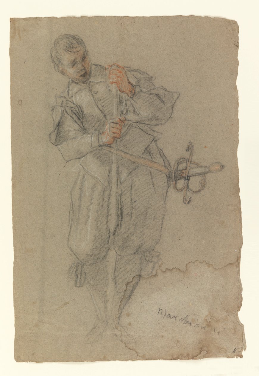 Soldat lädt seine Waffe von Carlo Marchionni