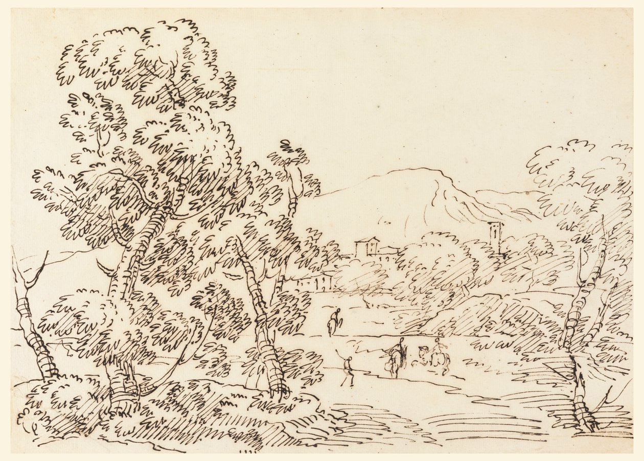 Waldlandschaft von Carlo Marchionni
