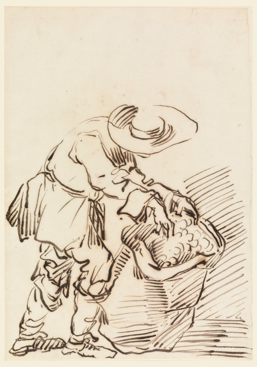 Arbeitender Bauer von Carlo Marchionni